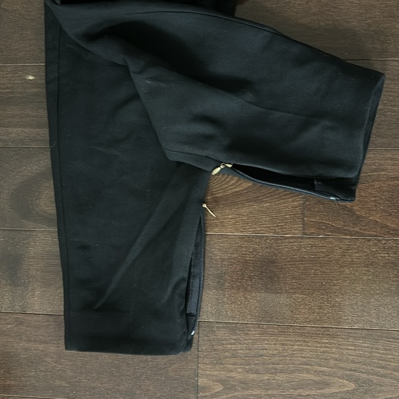 Zara black pants with zippers - Picture 4 of 4